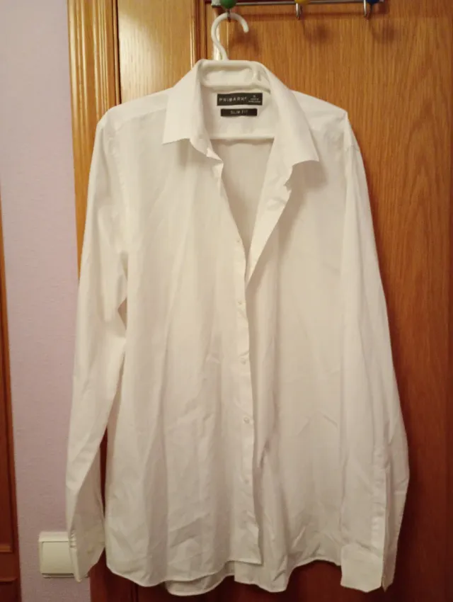 Camisa de vestir Primark Slim Fit Talla XL
