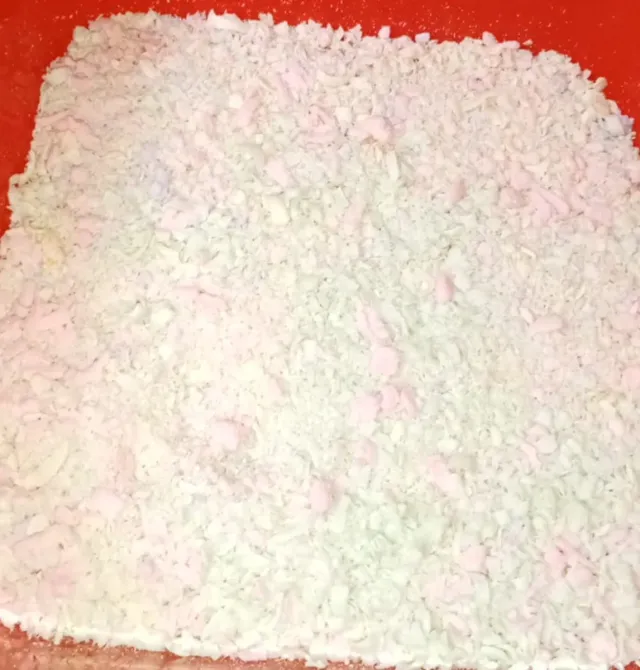 Jabón casero en escamas