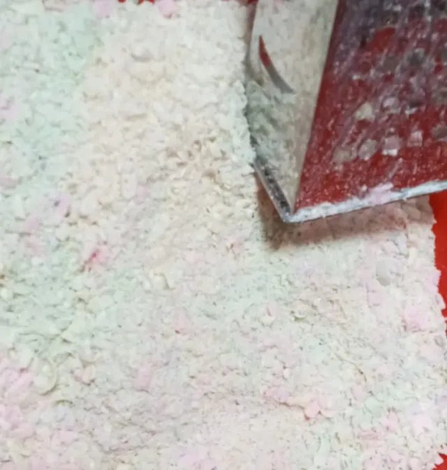 Jabón casero en escamas