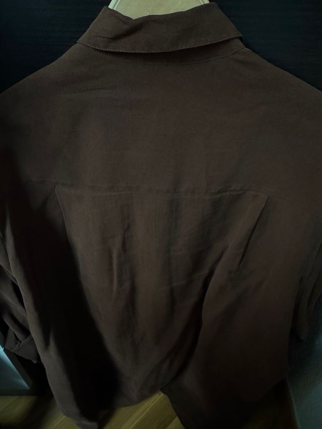 Camisa Zara Pana marrón  Talla M