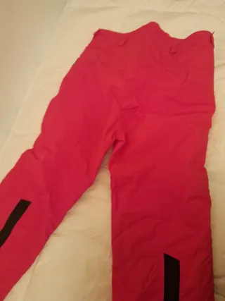 Pantalón de esquí hombre rojo