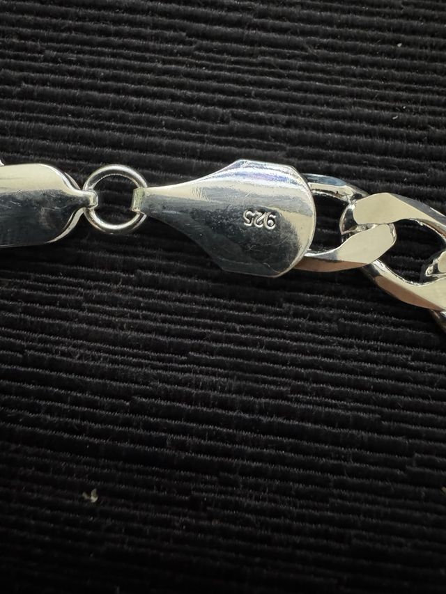 Cadena Cubana 925 Plata Esterlina - 60cm