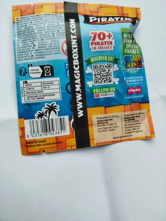 Piratix King Kamo Ultrararo Sobre Cerrado