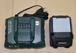 Cargador Metabo ASC 55 y Batería de 4.0Ah 18v Li-p