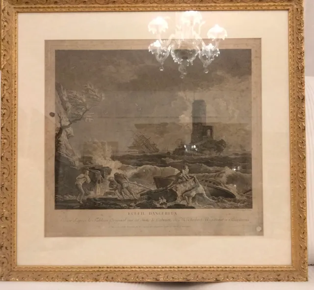 Pregiata incisione del 700, incorniciata, A. Zingg