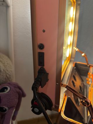 Maletín maquillaje con luces LED