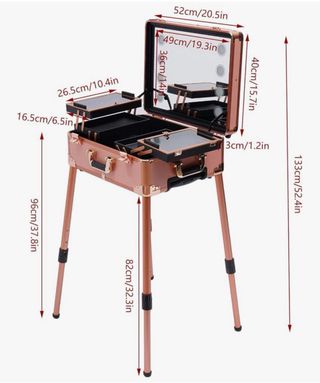 Maletín maquillaje con luces LED