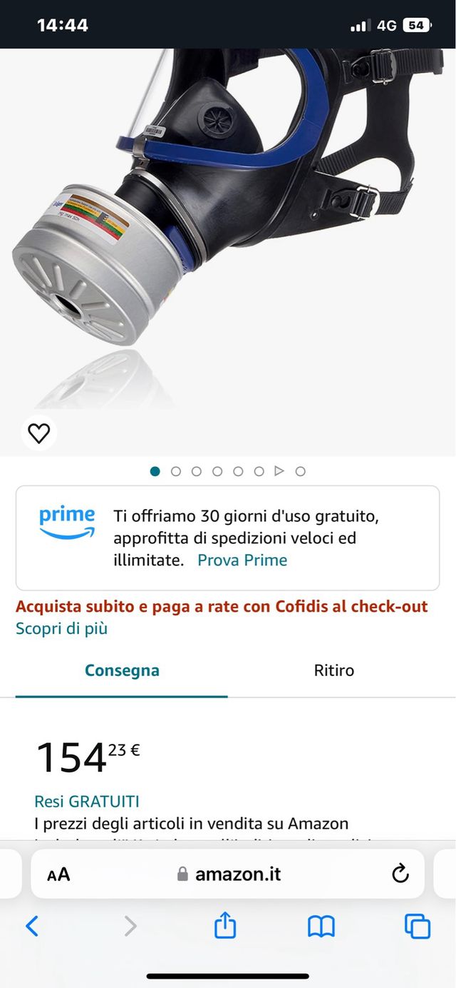 Maschera Dräger 6300