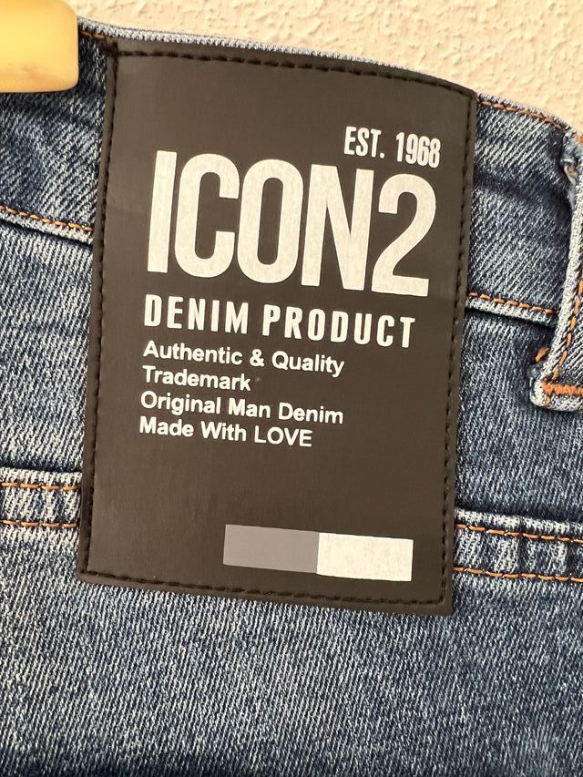Pantalón vaquero azul oscuro Talla 33 ICON