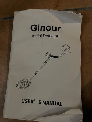 Detector de metales verde / oro