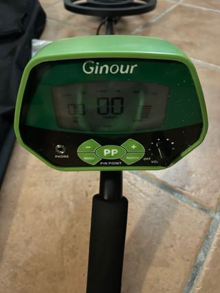 Detector de metales verde / oro