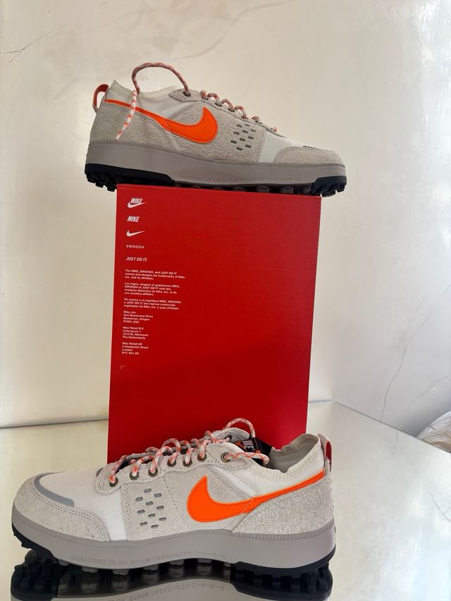 Zapatillas Nike City PRM Beige/Naranja Nuevas