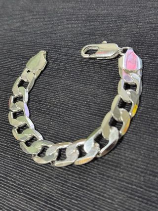 Pulsera Cadena Figaro Plata 925