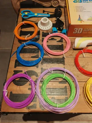 Lote Bolígrafos 3D y Accesorios Nuevo