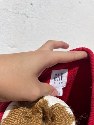 Sudadera Gap Roja Talla S
