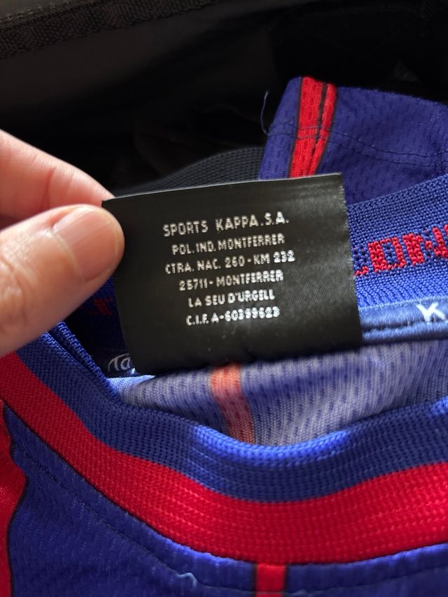 Camiseta FC Barcelona 97/98 Kappa