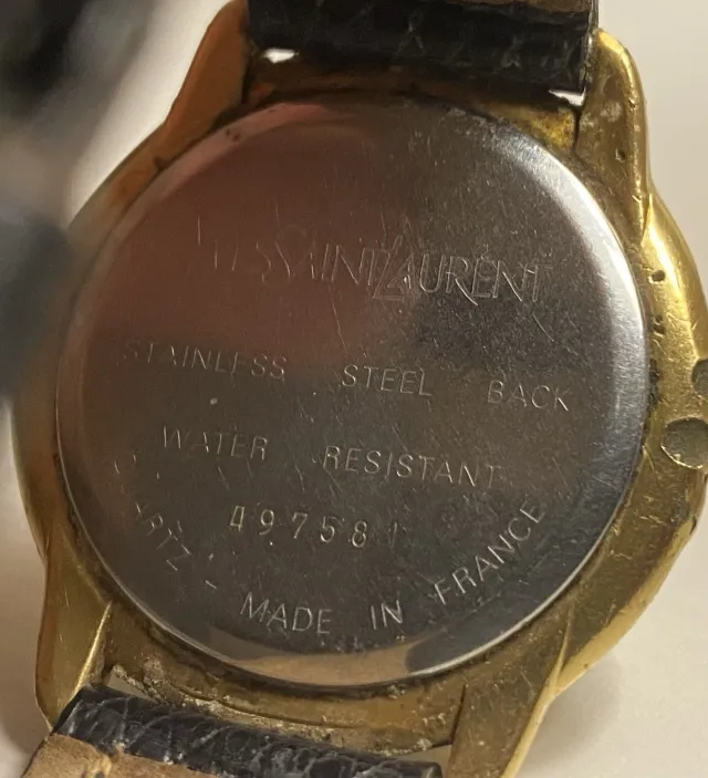 Yves Saint Laurent (49758) cinturino in lucertola