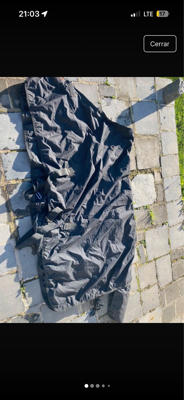 Manta impermeable para caballo