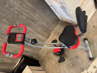 Bicicleta Estática con Resistencia Ajustable