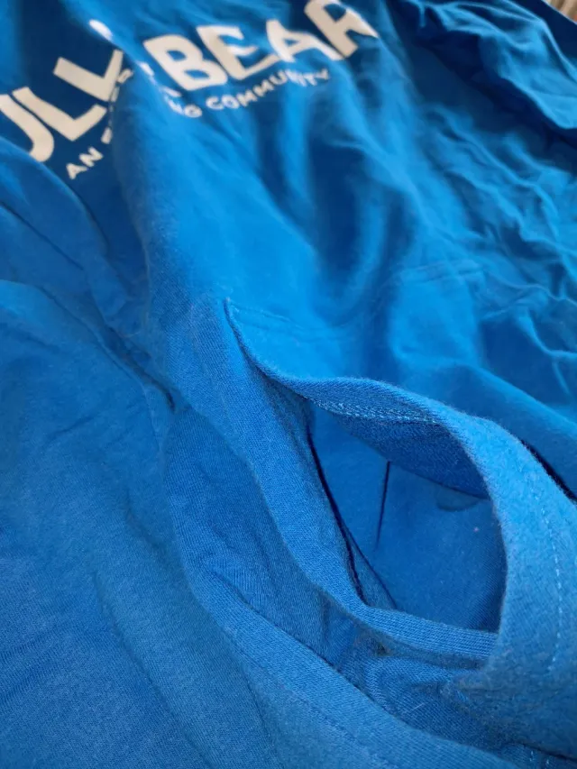 Sudadera Pull&Bear Azul