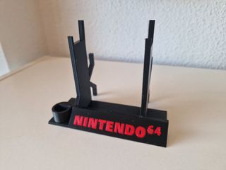 Soporte expositor mando nintendo 64