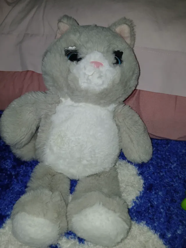 Peluche FurReal Gato + Cocodrilo Dentista