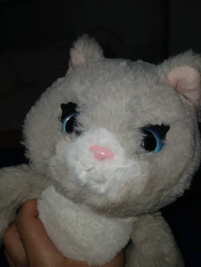 Peluche FurReal Gato + Cocodrilo Dentista