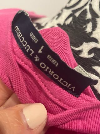 Camiseta Vitorio & Lucchino Mujer Rosa