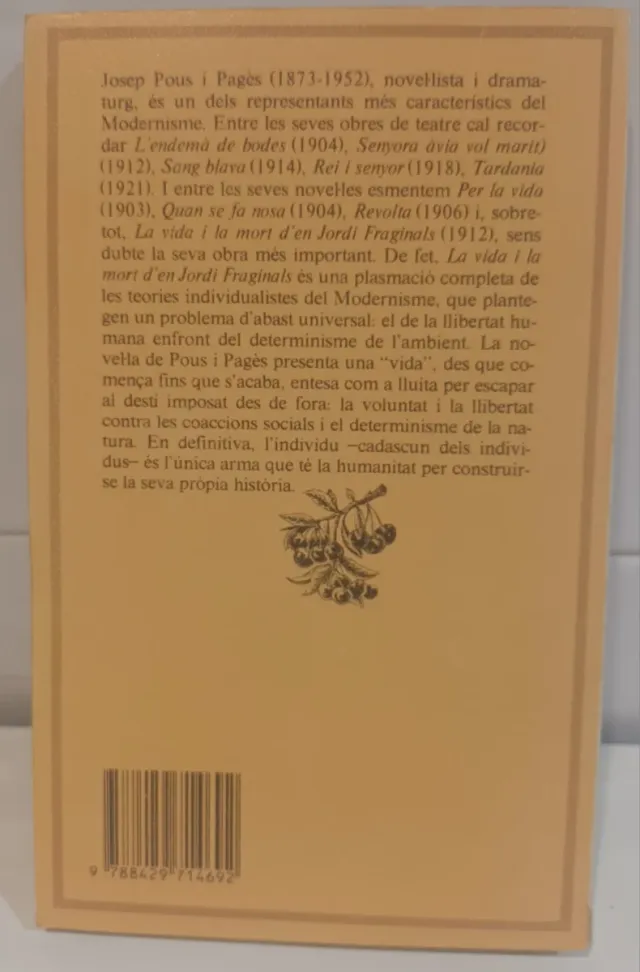 La Vida I La Mort D'en Jordi Fraginals