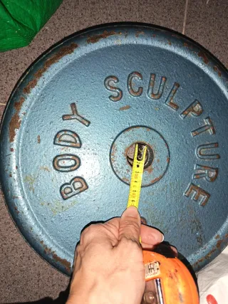 Discos de pesa Body Sculpture 10kg