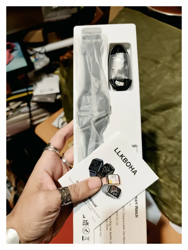 Smartwatch LLKBOHA Y3 deporte, llamadas, WhatsApp.