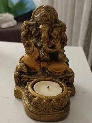 Portacandele Ganesha.