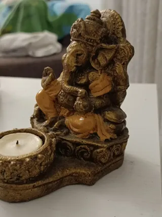 Portacandele Ganesha.