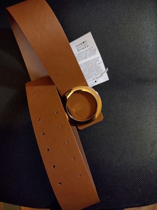 Cinto Zara Camel Novo