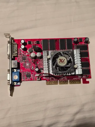 Tarjeta Gráfica XpertVision AGP 8x con Ventilador