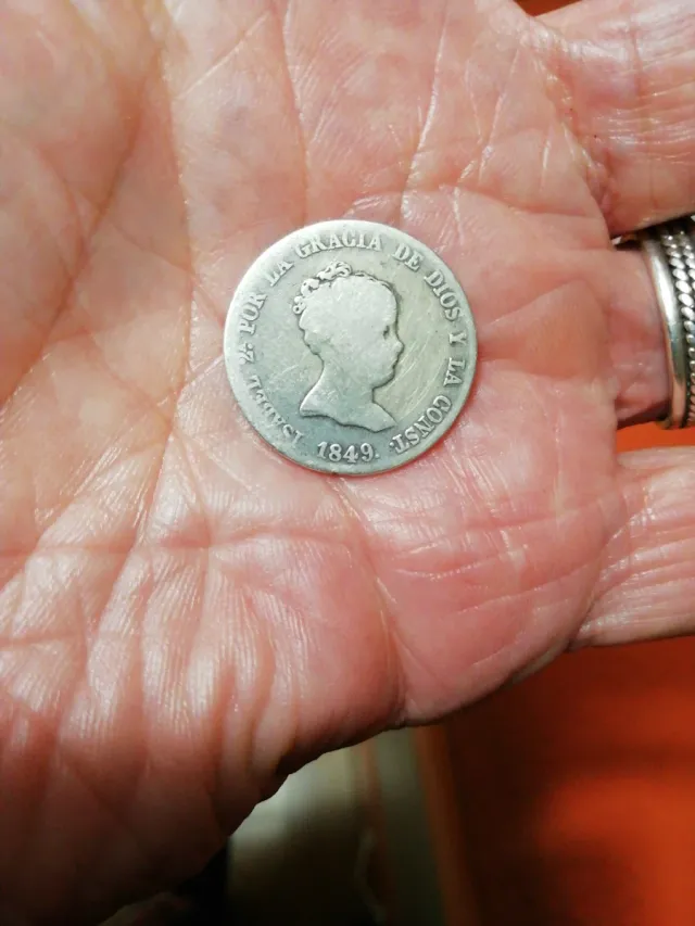 Moneda Isabel II 1849