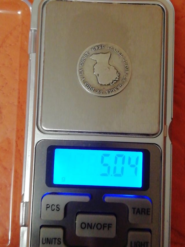 Moneda Isabel II 1849