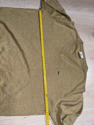 Jersey Lacoste Lana Vintage Retro