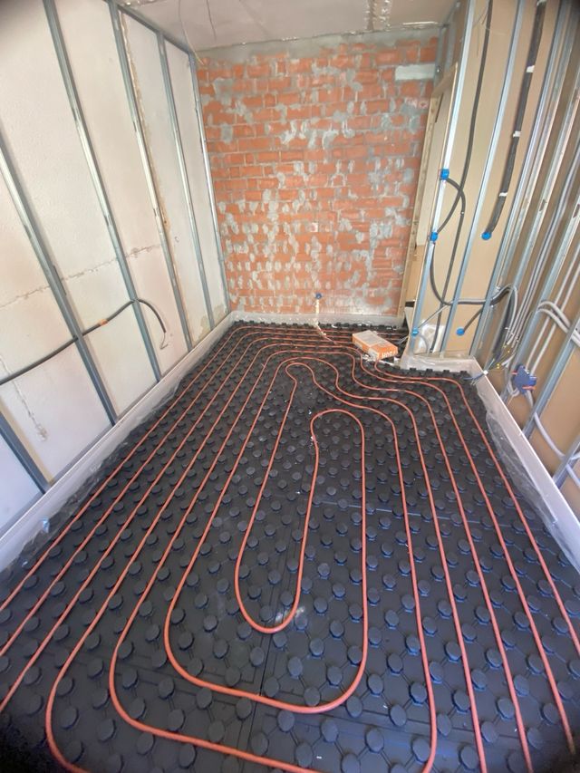 Instalación suelo radiante