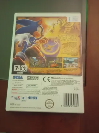 Sonic y los Anillos Secretos Wii