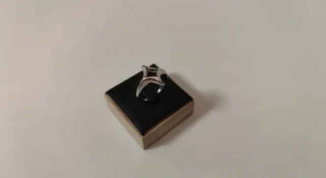 Anello Y2K Argento