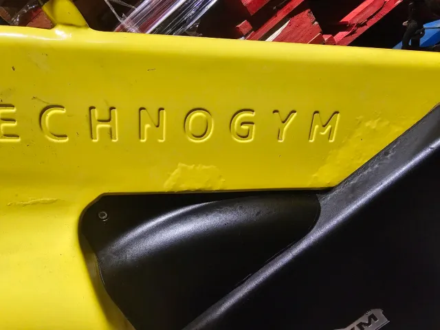 Bicicleta Spinning Technogym Group Cycle Amarillo