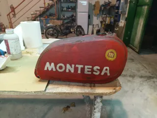 Depósito Gasolina Montesa Rojo