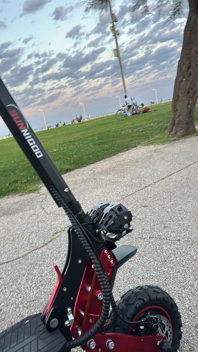 X7 3600W Scooter elettrico 60-65 km/h doppio motor