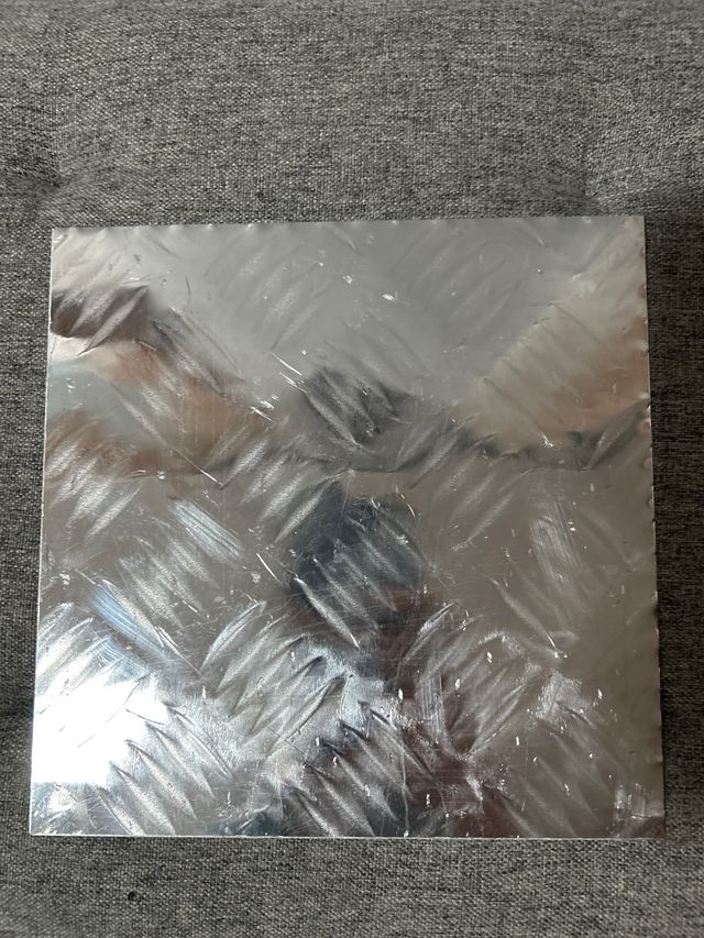 Chapa aluminio diamantada(leer descripción)