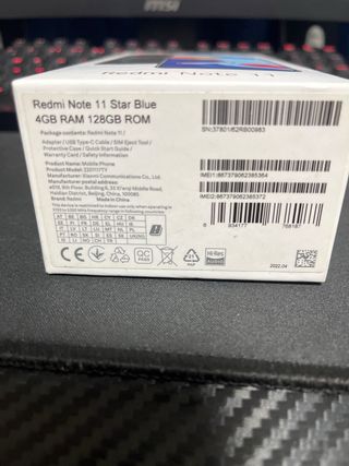 Xiaomi Redmi Note 11 Star Blue