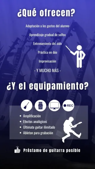 Clases privadas de guitarra