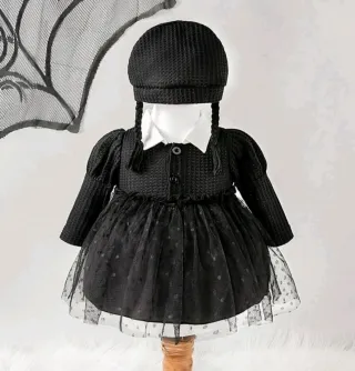 Costume Addams Wednesday per bambino