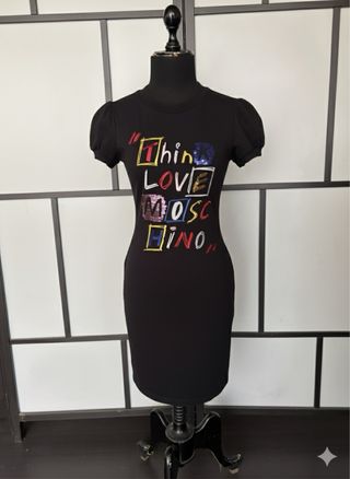 Vestido Moschino Negro Talla S