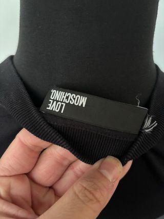 Vestido Moschino Negro Talla S